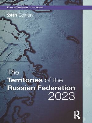 cover image of The Territories of the Russian Federation 2023